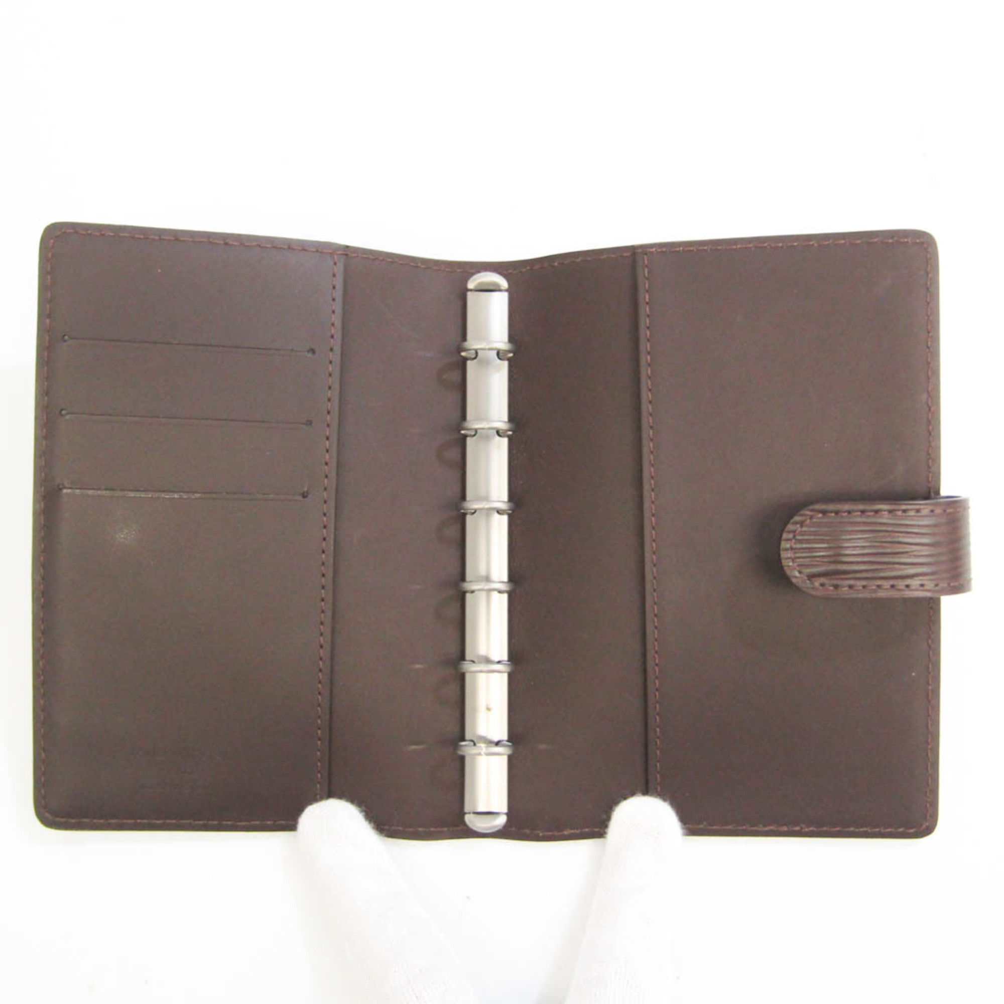 ルイ・ヴィトン(Louis Vuitton) エピ ポケットサイズ 手帳 モカ アジェンダ PM R2005D