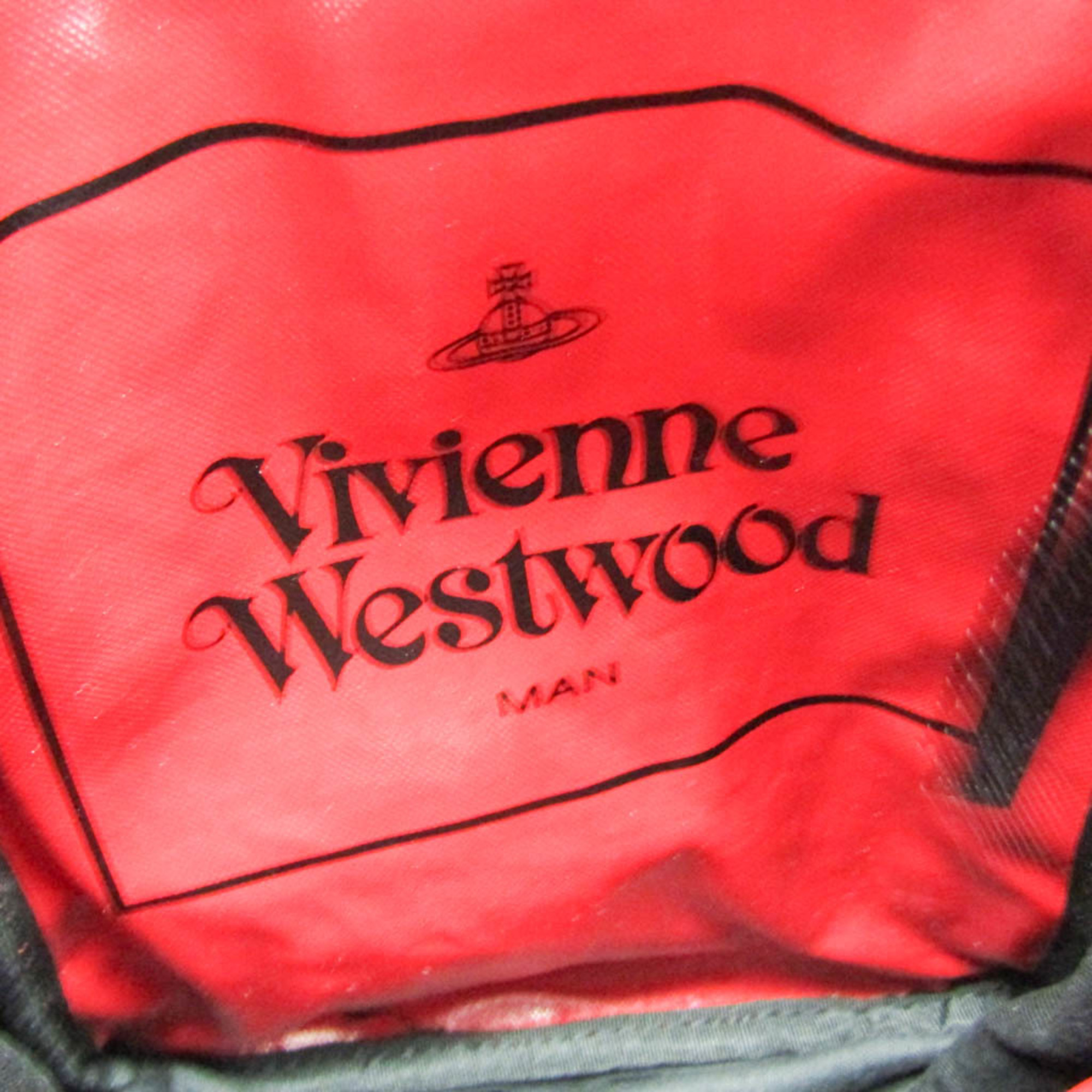 ヴィヴィアン・ウエストウッド(Vivienne Westwood) シードツリー VWM831 レディース,メンズ PVC ショルダーバッグ,ボディバッグ レッド