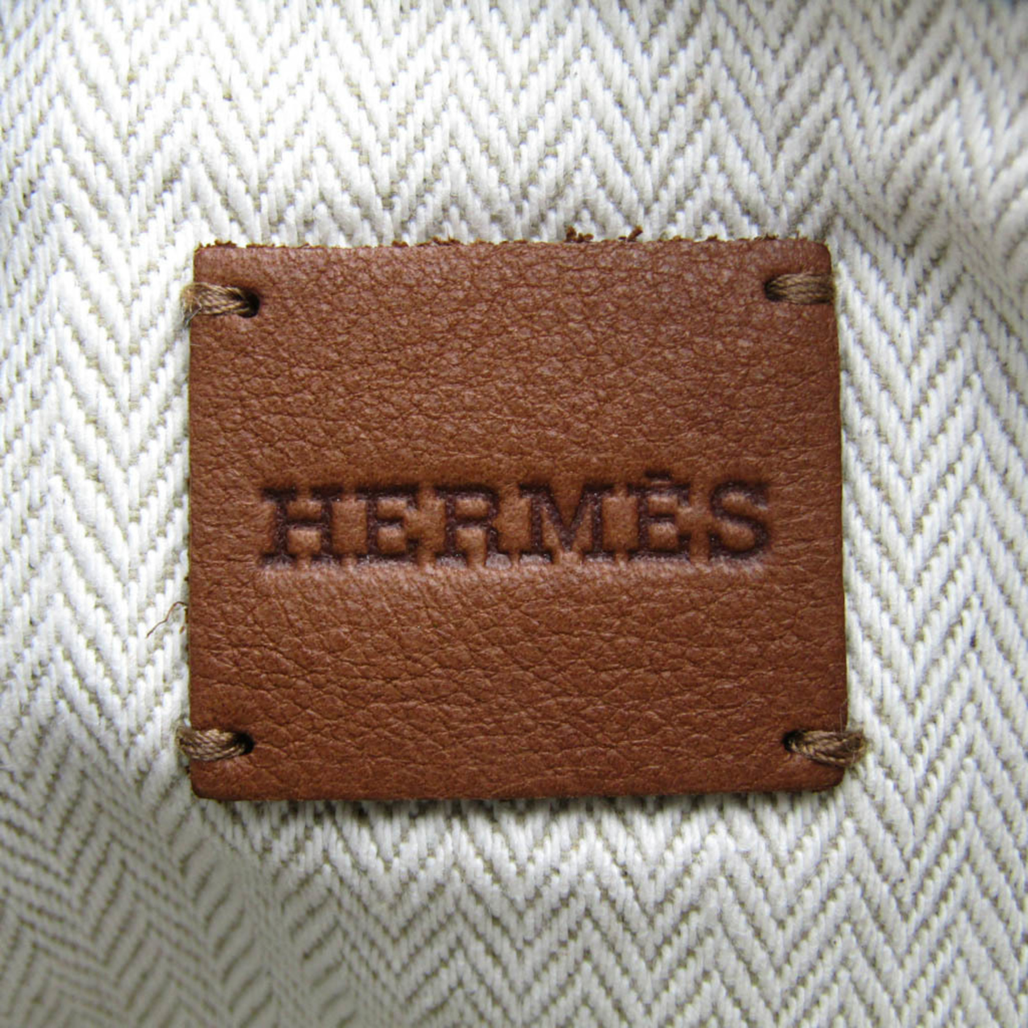 エルメス(Hermes) H102847M レディース,メンズ コットン ポーチ ブルー