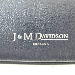 ジェイアンドエムデヴィッドソン(J&M Davidson) ELLE With Studs メンズ,レディース レザー ショルダーバッグ ダークネイビー