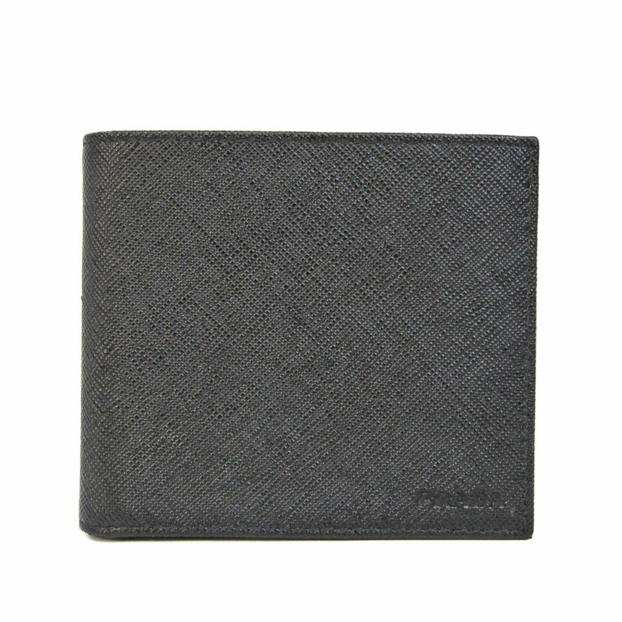 プラダ(Prada) サフィアーノ 2MO738 メンズ レザー 財布（二つ折り