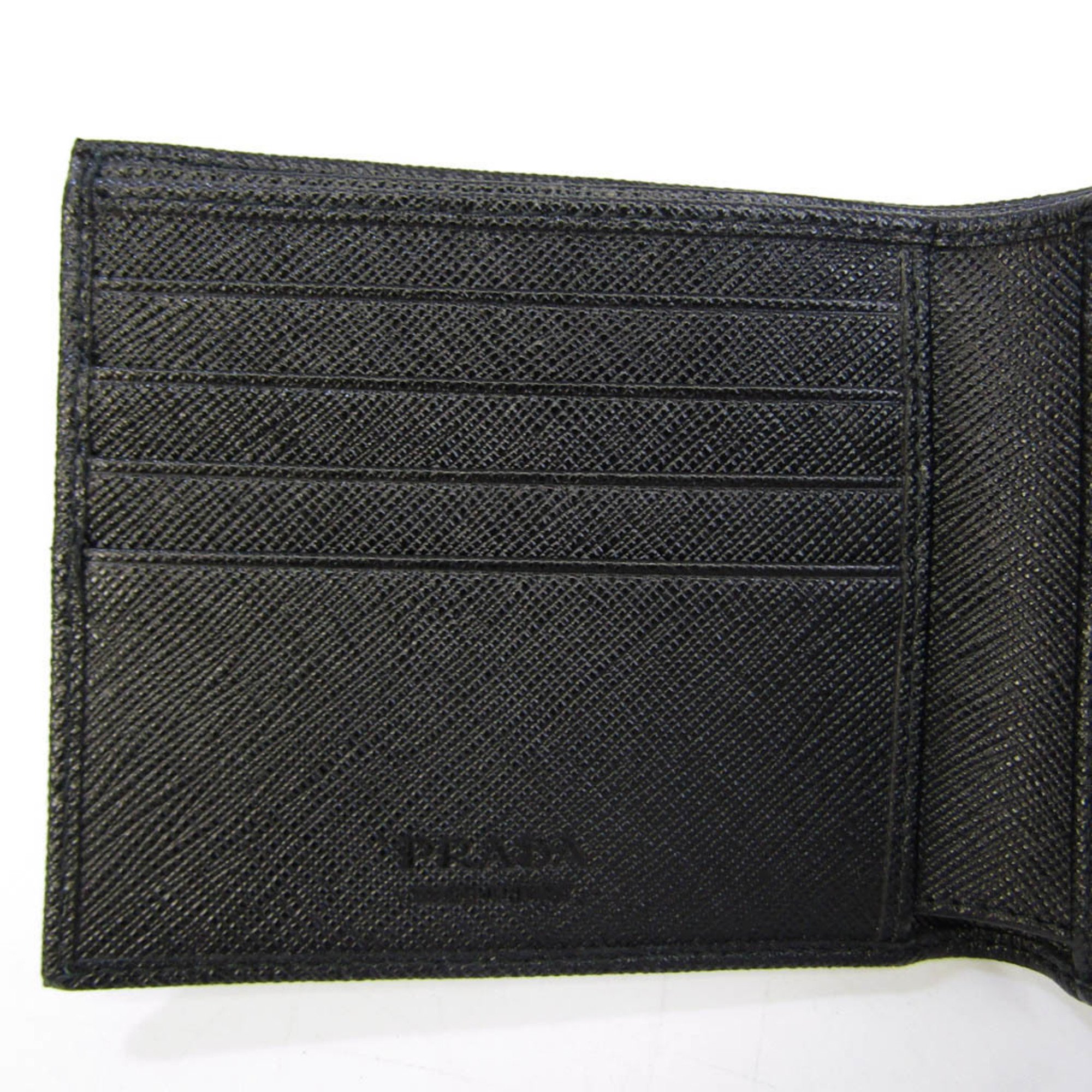 プラダ(Prada) サフィアーノ 2MO738 メンズ レザー 財布（二つ折り