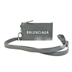 バレンシアガ(Balenciaga) フラグメントケース 594548 レディース,メンズ レザー 小銭入れ・コインケース ダークグレー |  eLADY Globazone