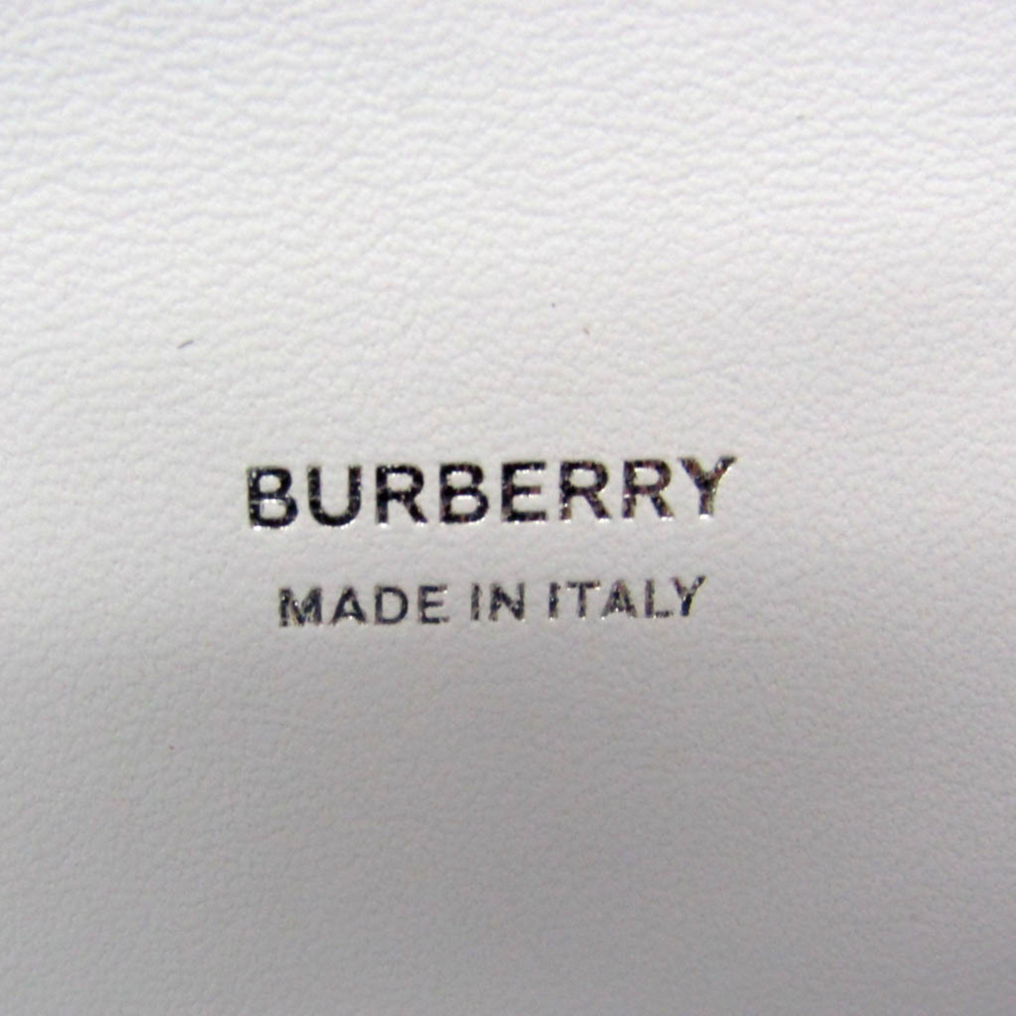 バーバリー(Burberry) オリンピア レディース レザー チェーン/ショルダーウォレット ホワイト