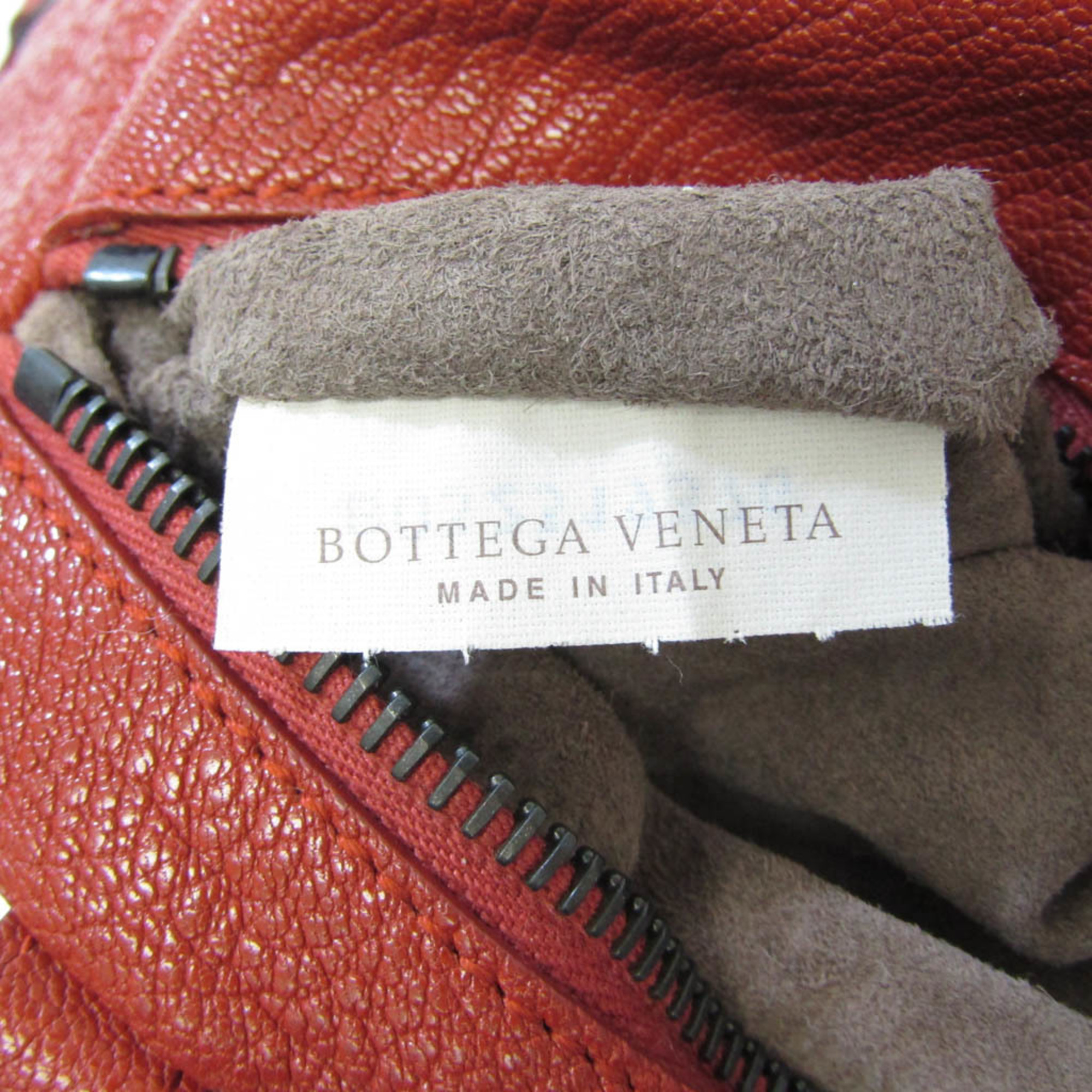 ボッテガ・ヴェネタ(Bottega Veneta) イントレチャート レディース レザー ハンドバッグ ブラウン