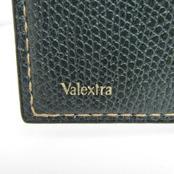 ヴァレクストラ(Valextra) ヴァーティカル 12カード V8L21 メンズ,レディース レザー 長札入れ（二つ折り） ダークグリーン