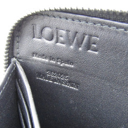 ロエベ(Loewe) リピート アナグラム レディース,メンズ レザー 長財布（二つ折り） ブラック