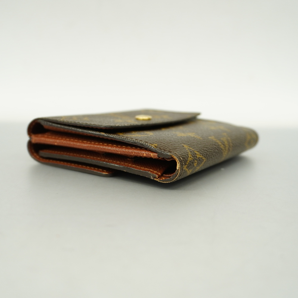 3be5378】ルイヴィトン 三つ折り財布 モノグラム ポルトフォイユ