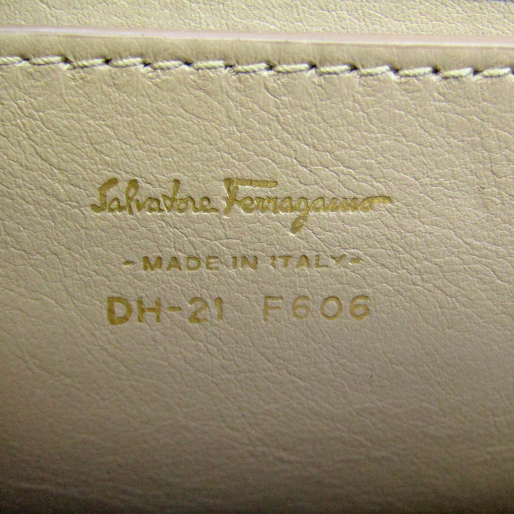 サルヴァトーレ・フェラガモ(Salvatore Ferragamo) ソフィア DH-21 F606 レディース レザー ハンドバッグ,ショルダーバッグ ココア