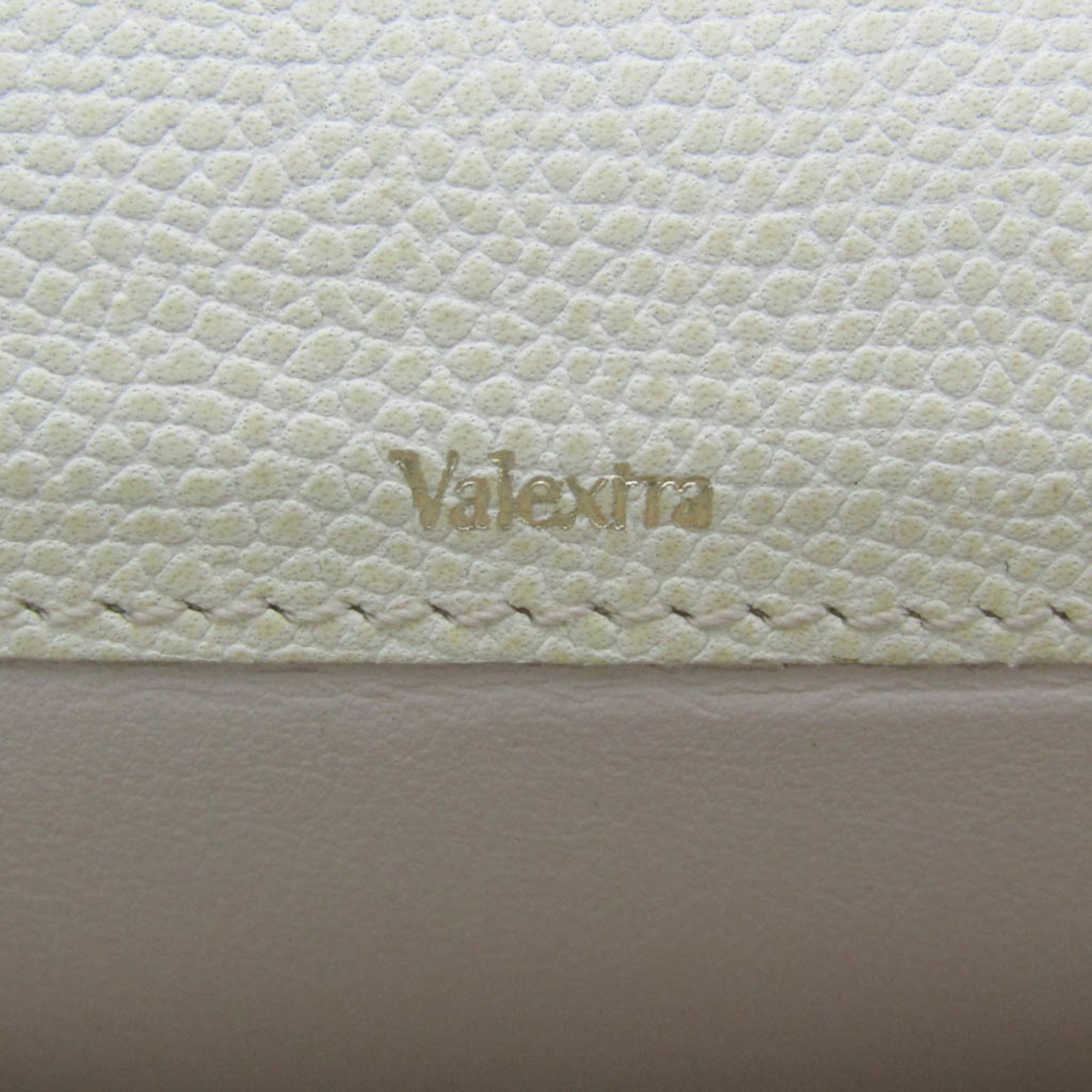 ヴァレクストラ(Valextra) 取り外し可能 12カードホルダー V9L15 メンズ,レディース レザー 長財布（二つ折り） クリーム