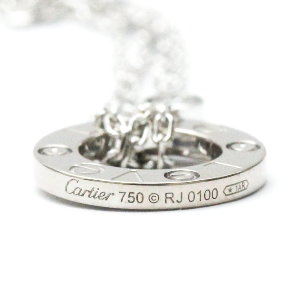 Cartier ラブサークル ブレスレット K18WG 750 ダイヤ