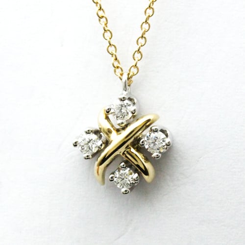 ティファニー(Tiffany) K18イエローゴールド(K18YG) ダイヤモンド ...