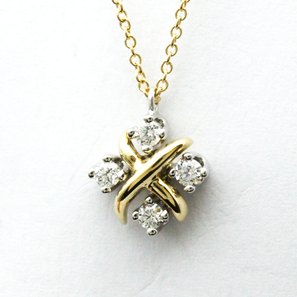 ティファニー(Tiffany) K18イエローゴールド(K18YG) ダイヤモンド