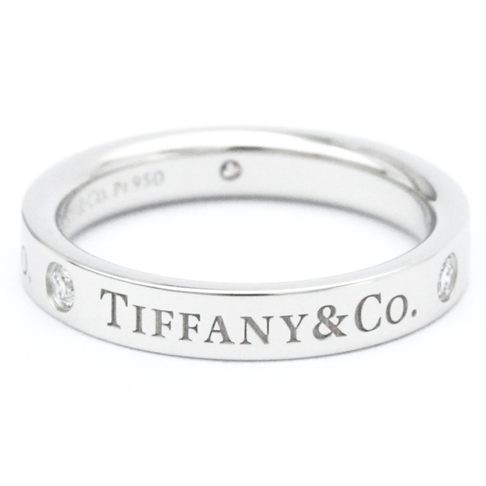 ティファニー(Tiffany) フラットバンドリング 23776316 プラチナ