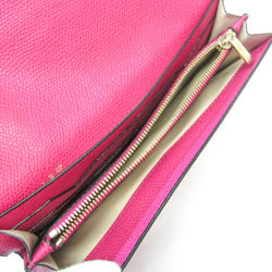 ヴァレクストラ(Valextra) V9L18 レディース レザー 長財布（二つ折り） ピンク