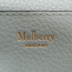 マルベリー(Mulberry) レディース レザー ショルダーバッグ ライトブルーグリーン