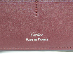カルティエ(Cartier) マスト L3001363 メンズ レザー 長財布（二つ折り） ブラック