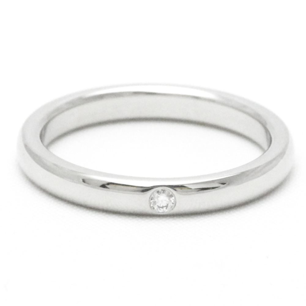 ティファニー ダイヤモンド スタッキングバンドリング Tiffany 指輪