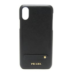 プラダ(Prada) 1ZH058 レザー バンパー iPhone X 対応 Nero(ネロ)