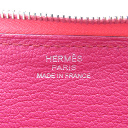 エルメス(Hermes) アザップ クラシック レディース シェーブル 長財布（二つ折り） ローズティリアン
