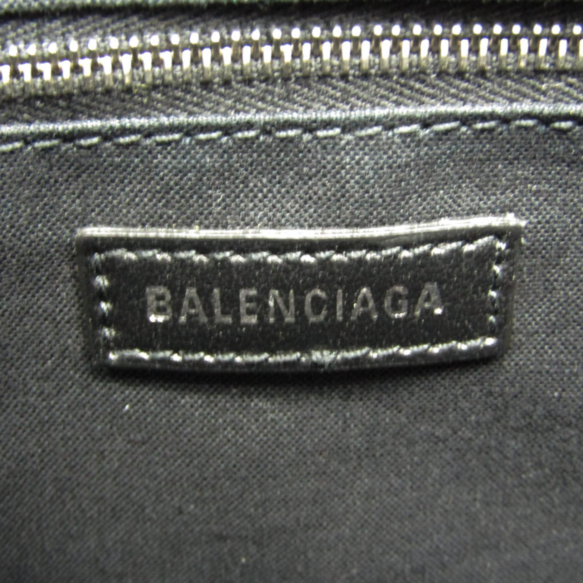 バレンシアガ(Balenciaga) トレードS 620884 レディース キャンバス ハンドバッグ,ショルダーバッグ ブラック