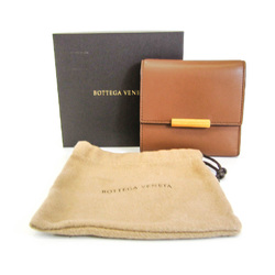 ボッテガ・ヴェネタ(Bottega Veneta) 578752 レディース レザー 財布（三つ折り） ブラウン