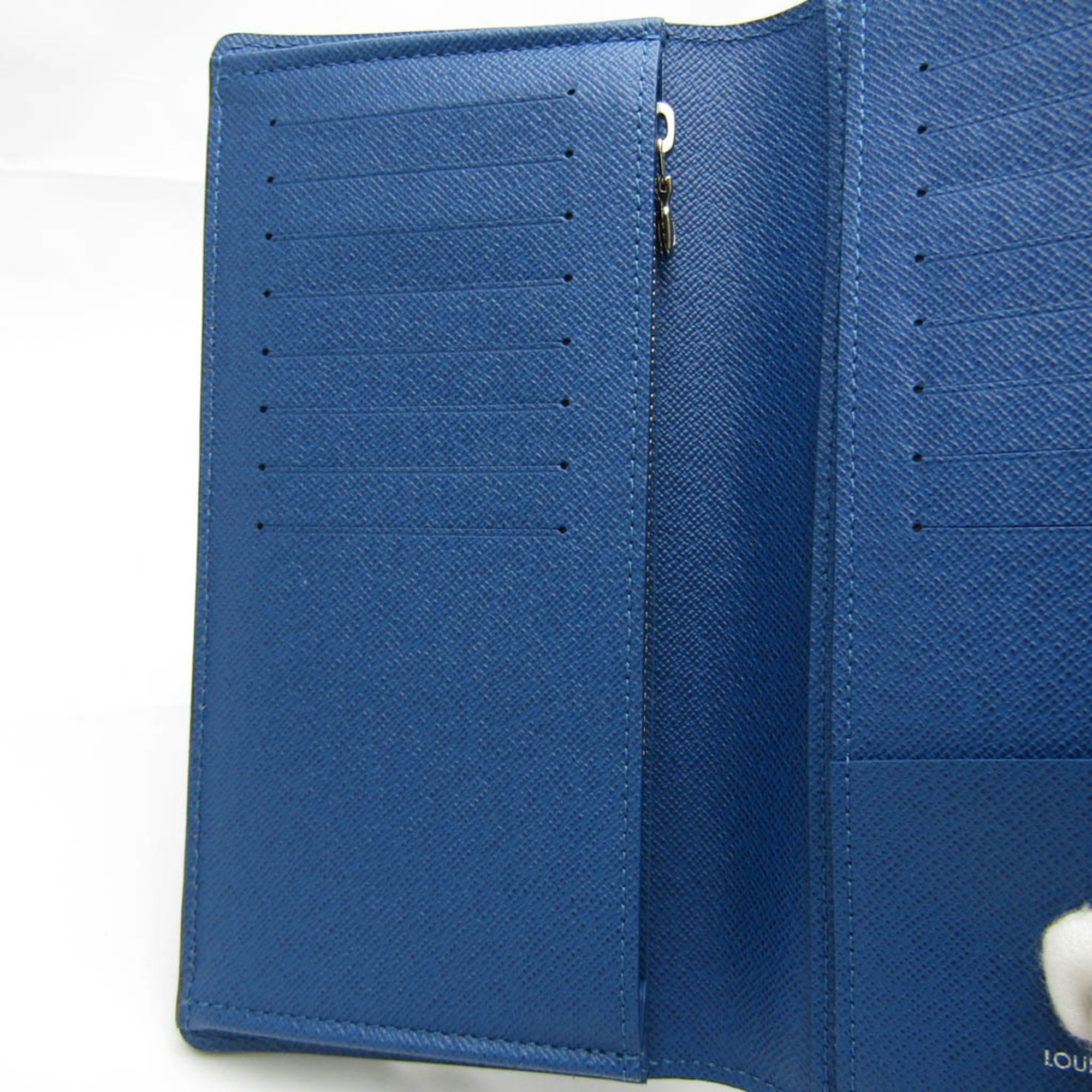 ルイ・ヴィトン(Louis Vuitton) エピ ポルトフォイユ・ブラザ M60616 メンズ エピレザー 長財布（二つ折り） ブルーセレスト |  eLADY Globazone