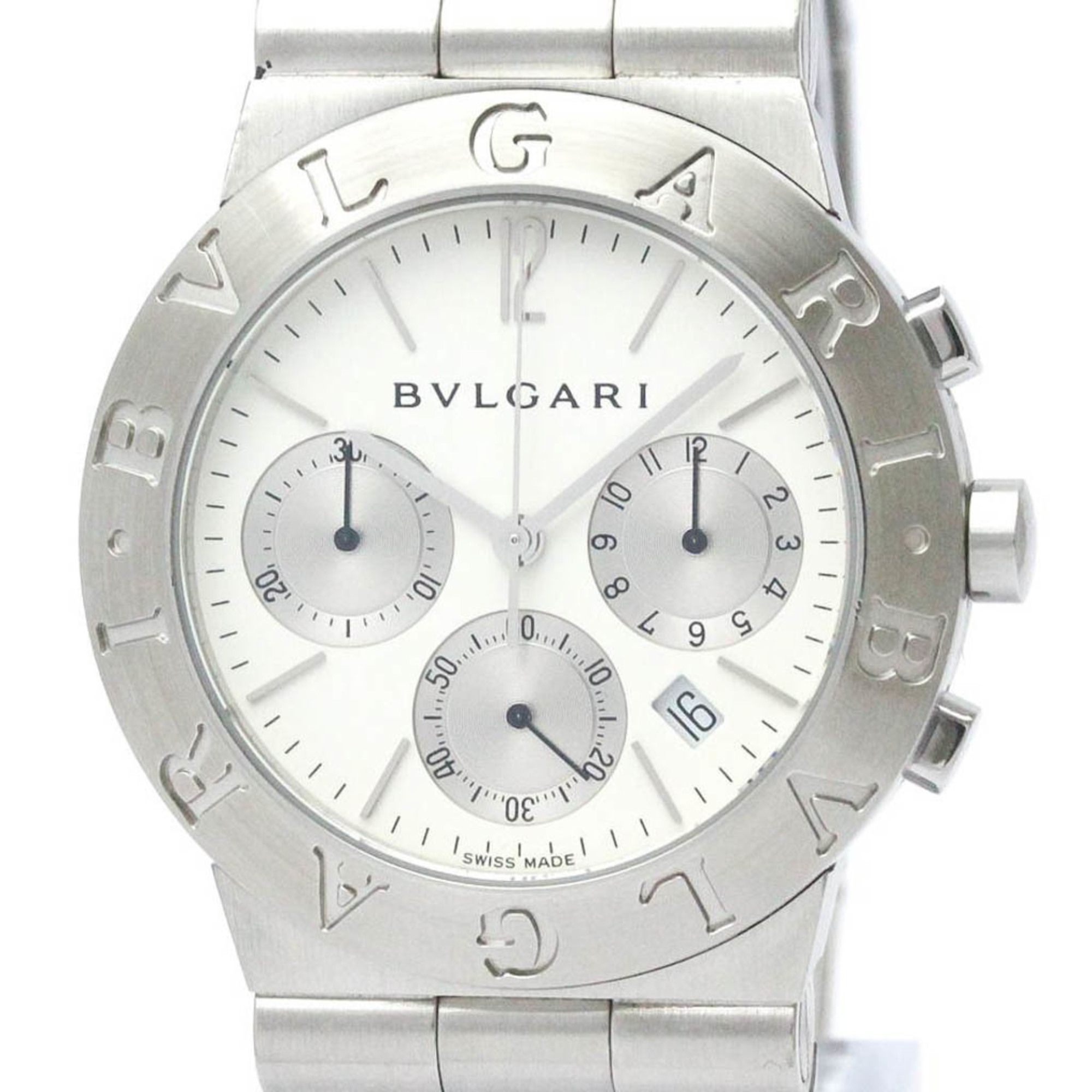 ブルガリBVLGARI 時計　クロノグラフ　ディアゴノ　ch35s