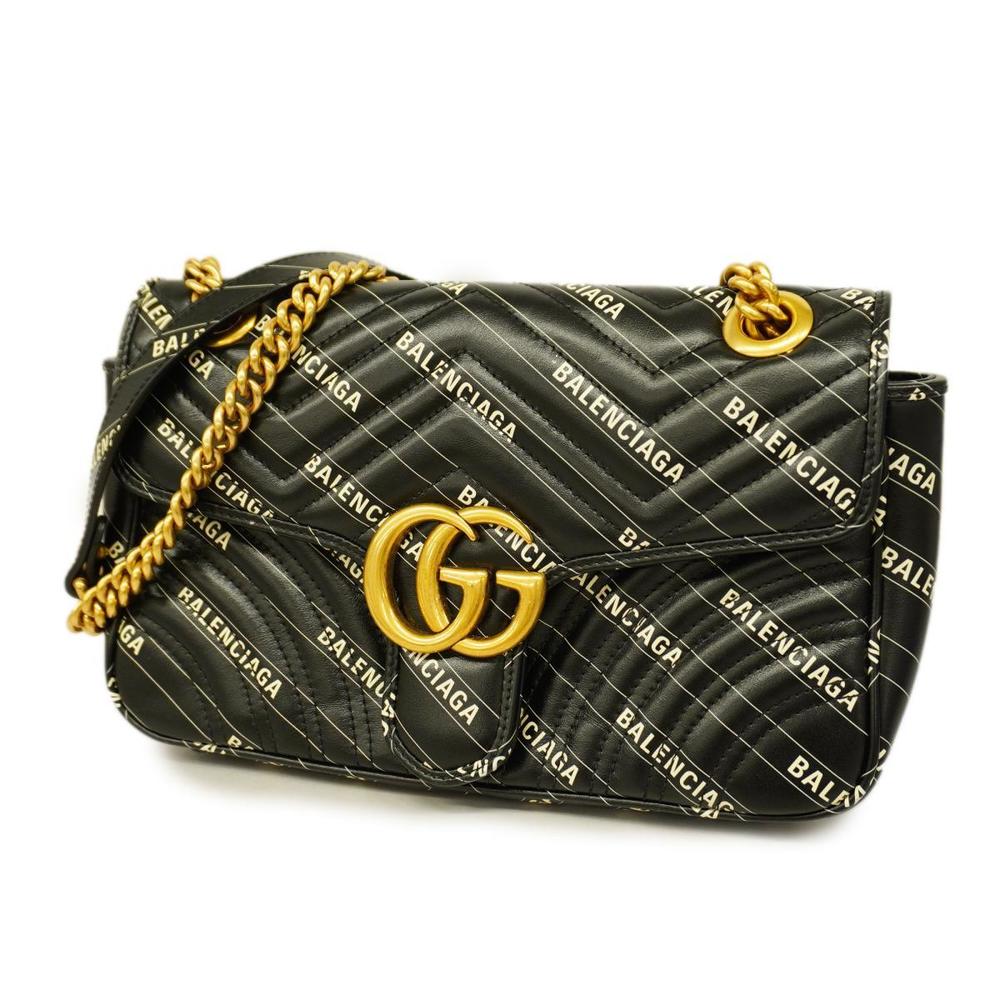 グッチ(Gucci) グッチ ショルダーバッグ GGマーモント バレンシアガ