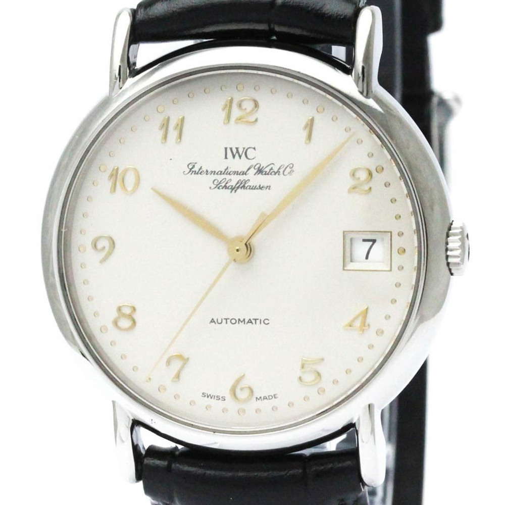 IWC IWC SCHAFFHAUSEN IW3513 ポートフィノ デイト 自動巻き メンズ 良品 _776045-