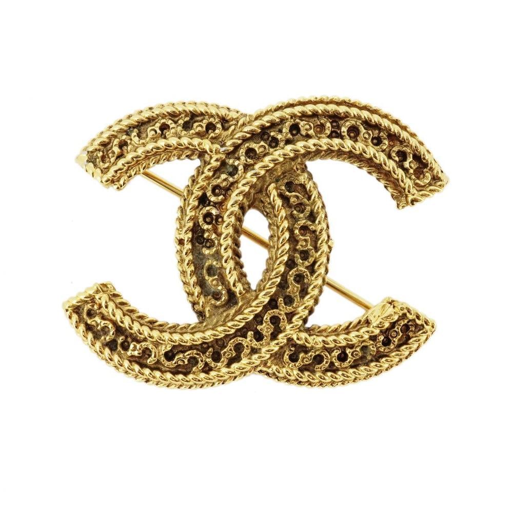 シャネル(Chanel) シャネル ブローチ ヴィンテージ ココマーク GPメッキ ゴールド レディース | eLADY Globazone
