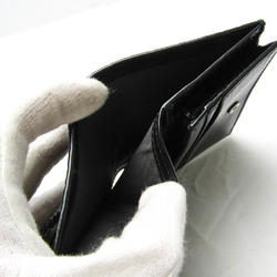 ジミーチュウ(Jimmy Choo) レディース  型押しレザー 財布（二つ折り） ブラック