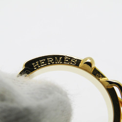 エルメス(Hermes) メタル スカーフリング ゴールド ベルトモチーフ