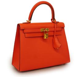 エルメス(Hermes) エルメス ハンドバッグ ケリー25 X ヴォーエプソン 