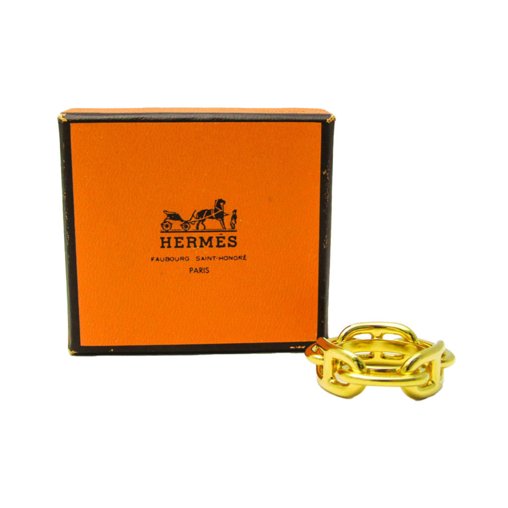 エルメス(Hermes) メタル スカーフリング ゴールド ルガテ シェーヌダンクル