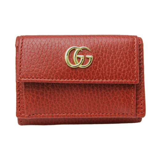 グッチ(Gucci) プチマーモント 523277 レディース レザー 財布（三 ...