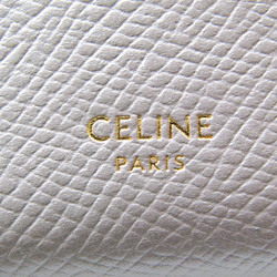 セリーヌ(Celine) ミディアム ストラップウォレット レディース レザー 中財布（二つ折り） グレージュ