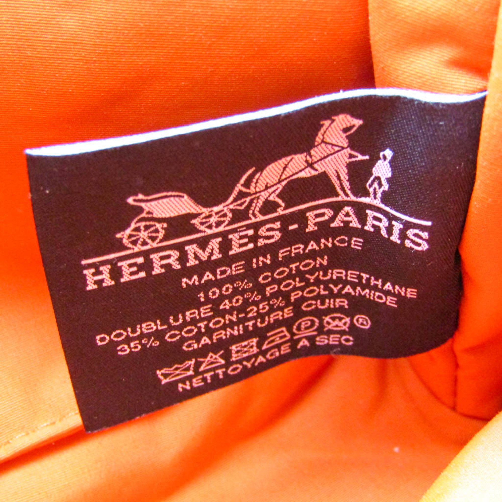エルメス(Hermes) ボリード ミニ 103773M レディース,メンズ キャンバス ポーチ オレンジ