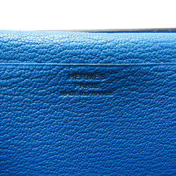 エルメス(Hermes) ベアン ベアンスフレ ブルーフリーダ エプソン 長財布（二つ折り） ブルー