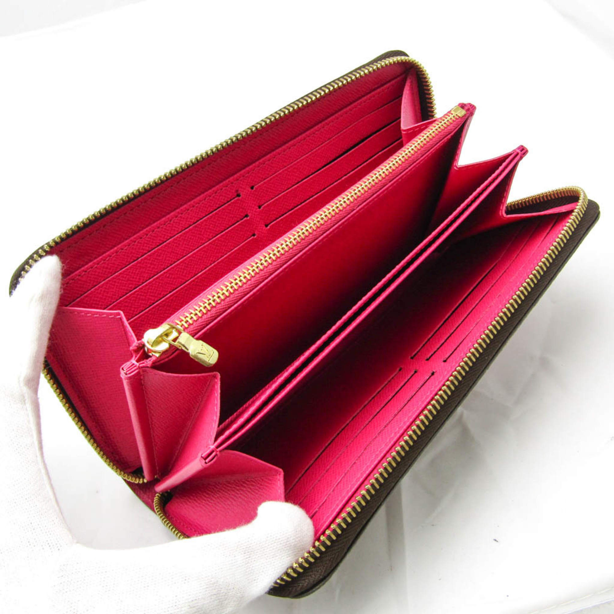 ルイ・ヴィトン(Louis Vuitton) モノグラム ジッピーウォレット ホリデーコレクション M63379 レディース モノグラム 長財布（二つ折り） ブラウン