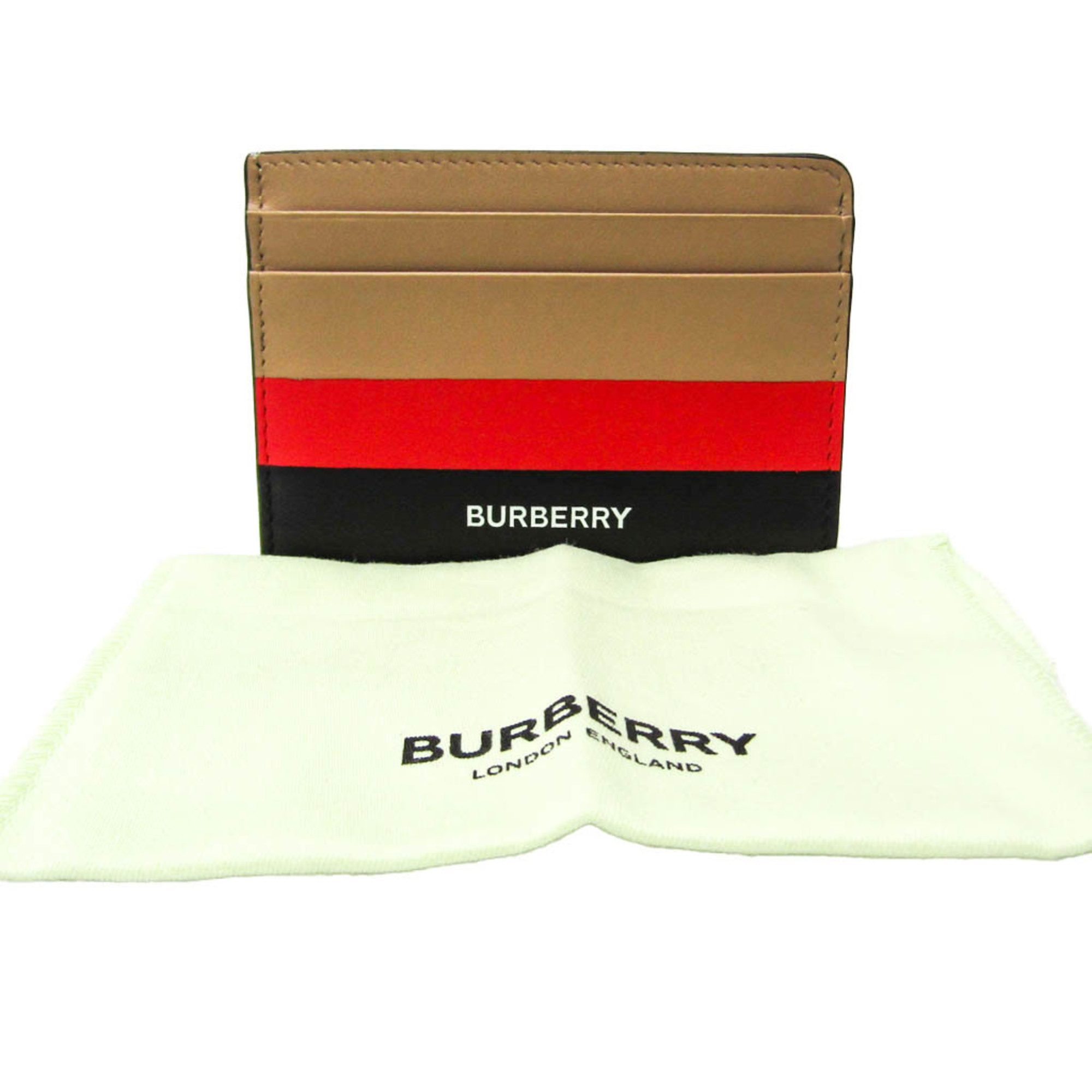 バーバリー(Burberry) レザー カードケース ベージュ,ブラック,レッド
