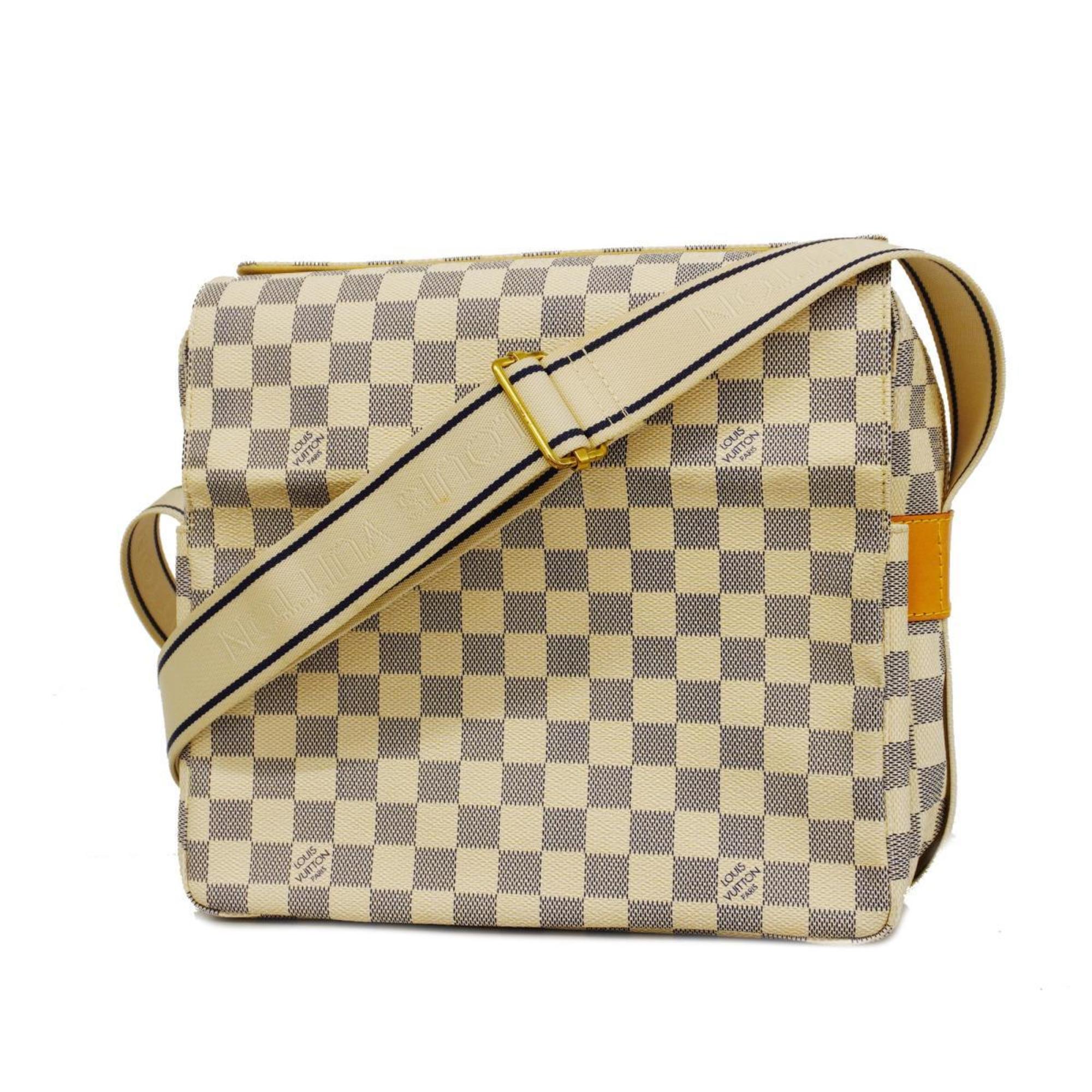 ルイ・ヴィトン(Louis Vuitton) ルイ・ヴィトン ショルダーバッグ ダミエ・アズール ナヴィグリオ N51189 ホワイトメンズ  レディース | eLADY Globazone