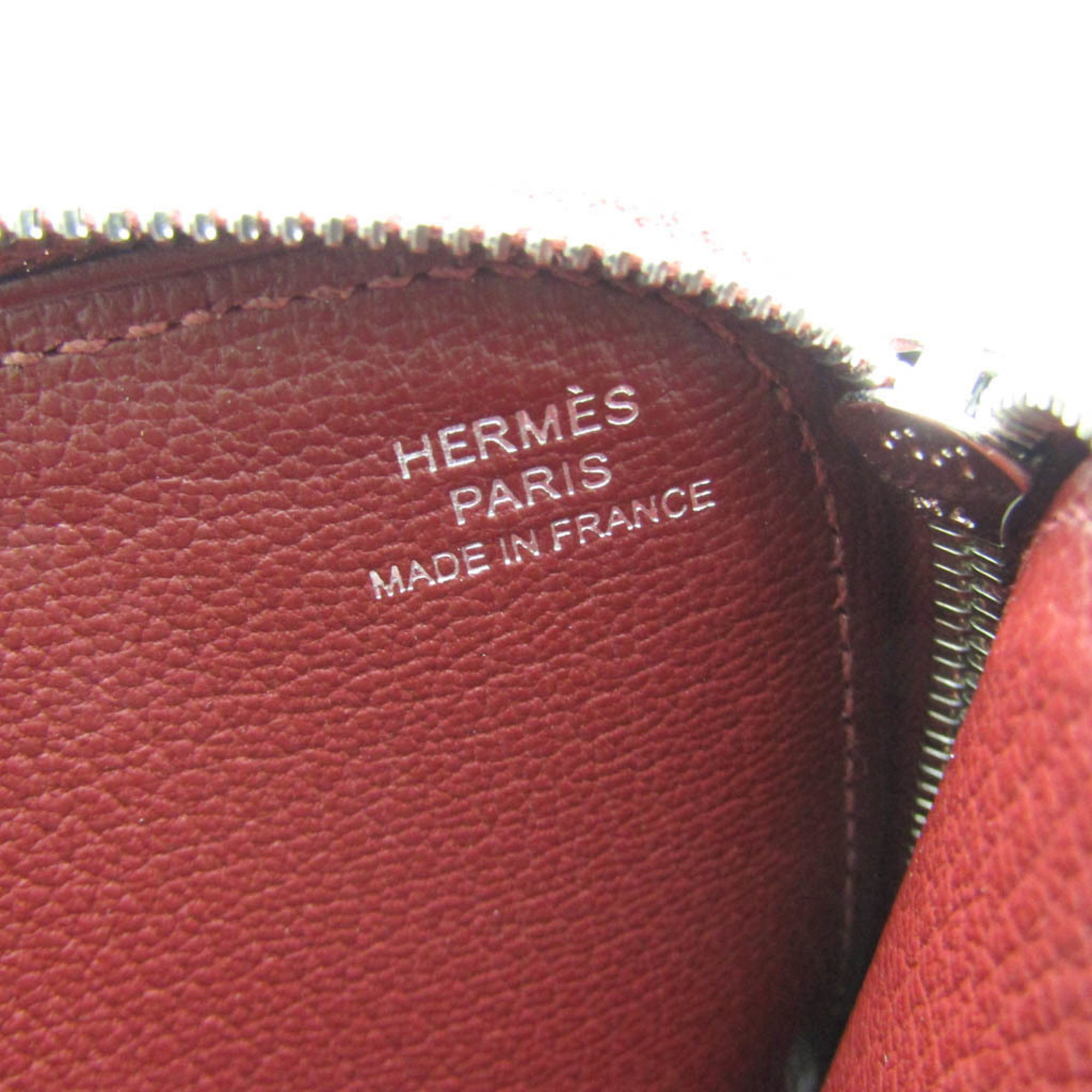 エルメス(Hermes) リミックスヴォヤージュ レディース レザー 長財布（二つ折り） ルージュアッシュ