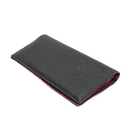 プラダ(Prada) サフィアーノ 2MV836 メンズ レザー 長財布（二つ折り） ブラック