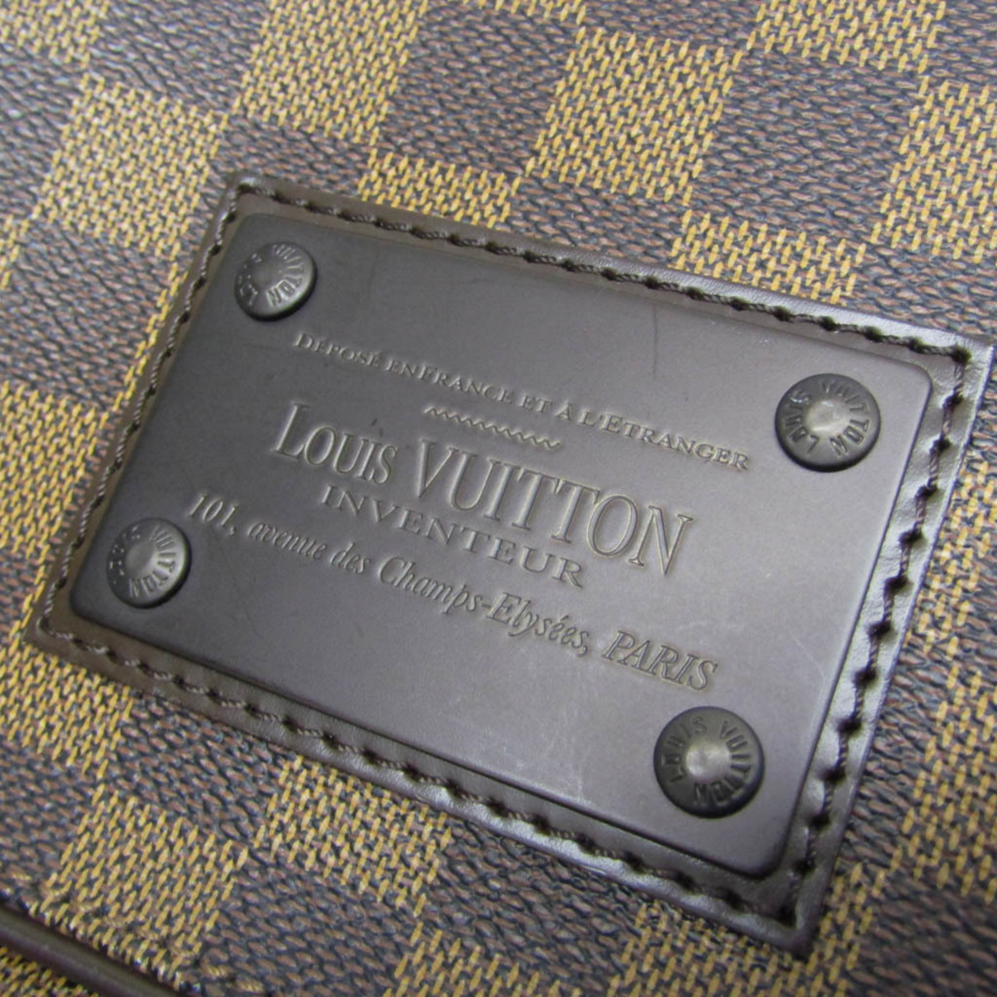 ルイ・ヴィトン(Louis Vuitton) ダミエ ブルックリンMM N51211 メンズ ショルダーバッグ エベヌ