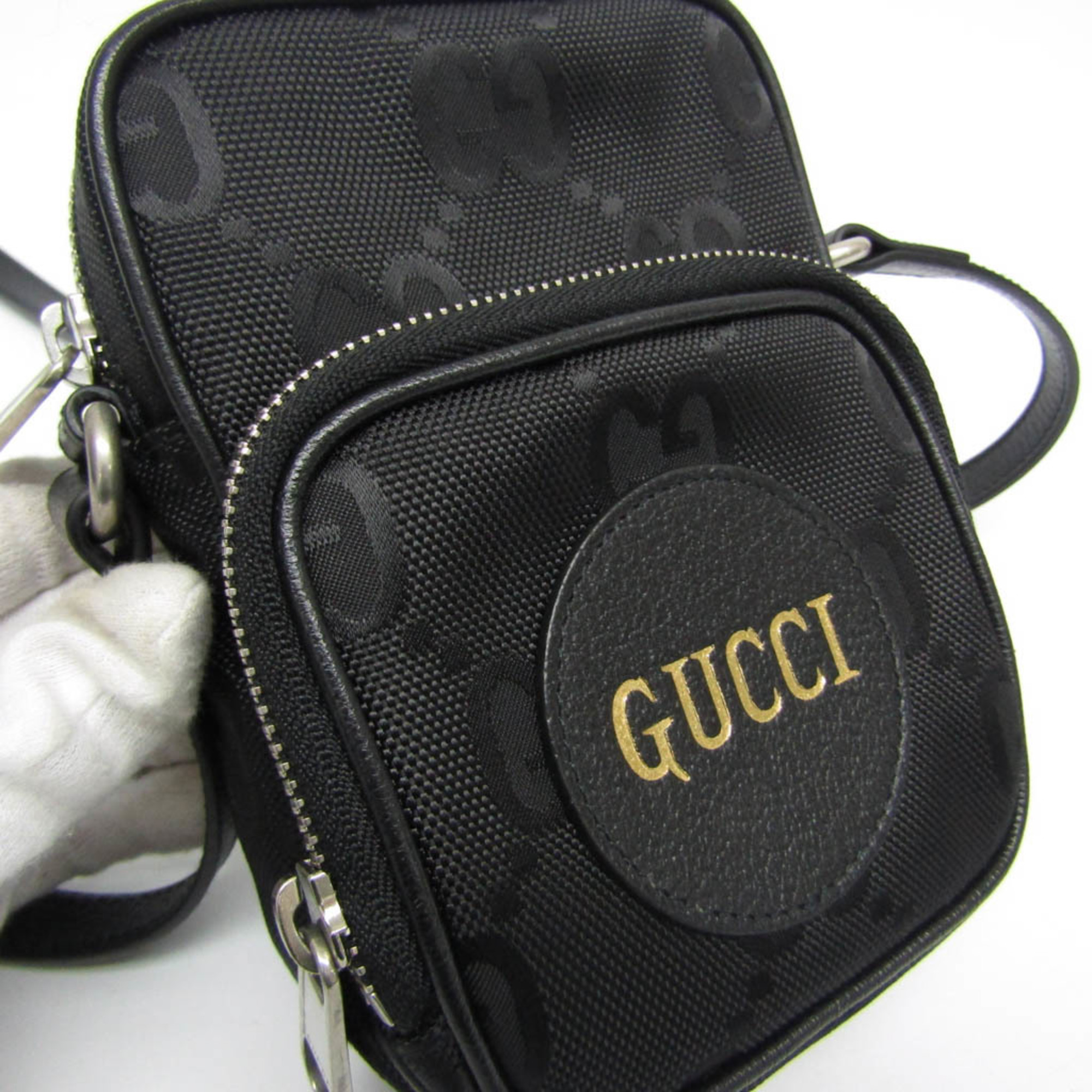 極美品】GUCCI グッチ オフザグリット キャップ GG オレンジ レザー - 帽子