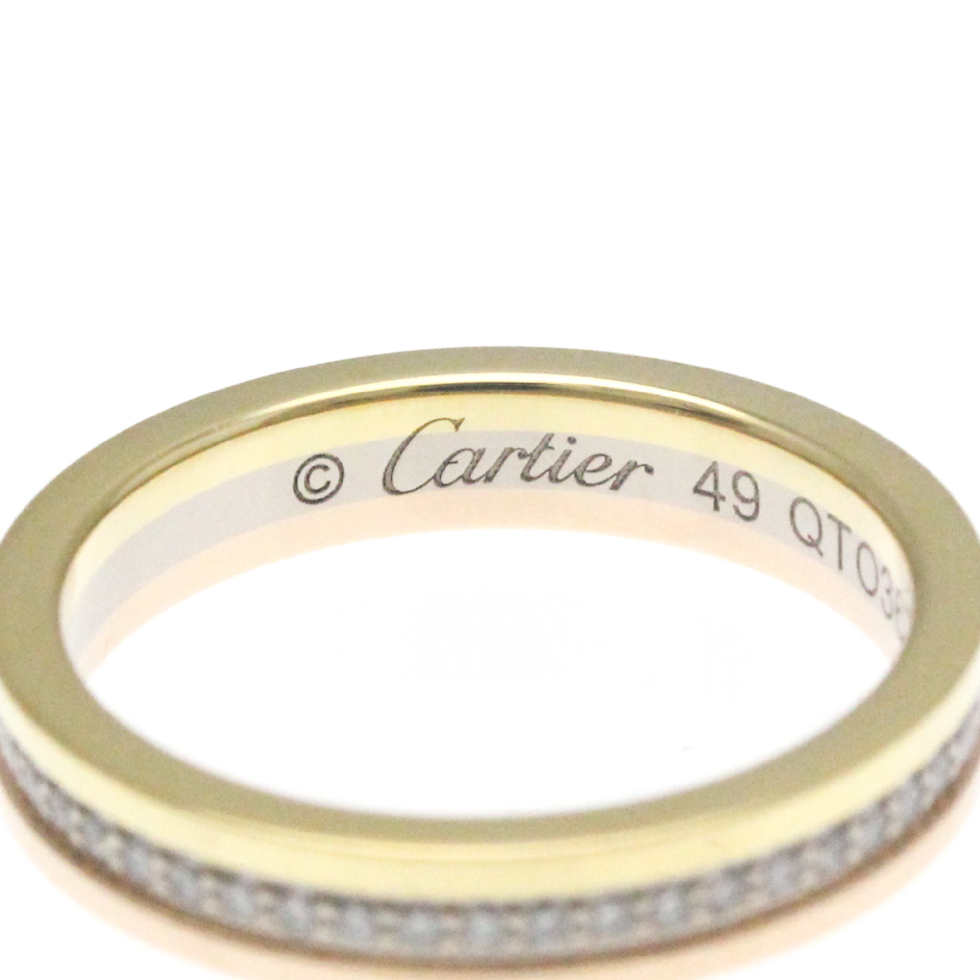 カルティエ(Cartier) ヴァンドーム ダイヤモンド リング B4052949 K18ピンクゴールド(K18PG),K18ホワイトゴールド(K18WG),K18イエローゴールド(K18YG) ファッション ダイヤモンド バンドリング ゴールド