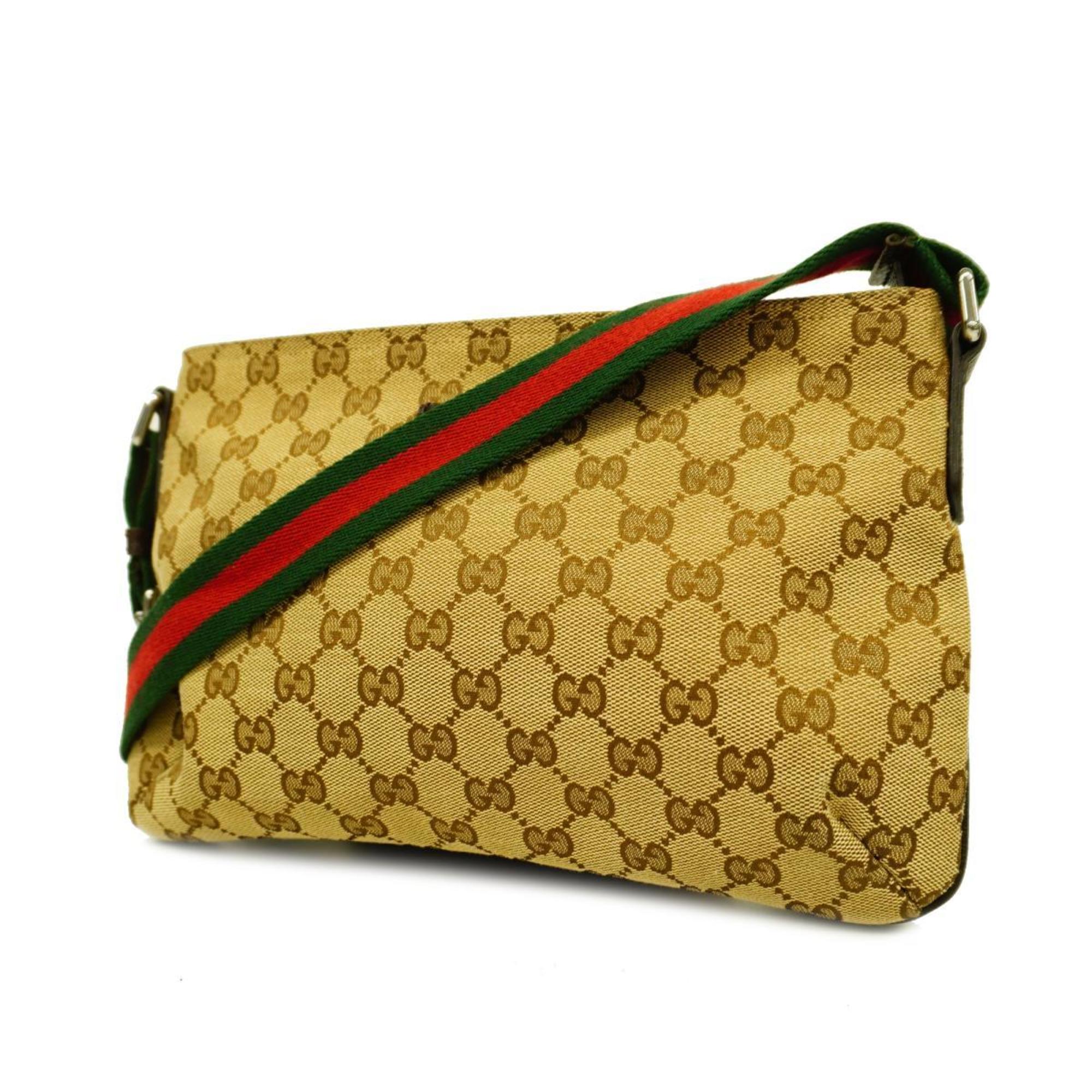 グッチ(Gucci) グッチ ショルダーバッグ GGキャンバス シェリーライン