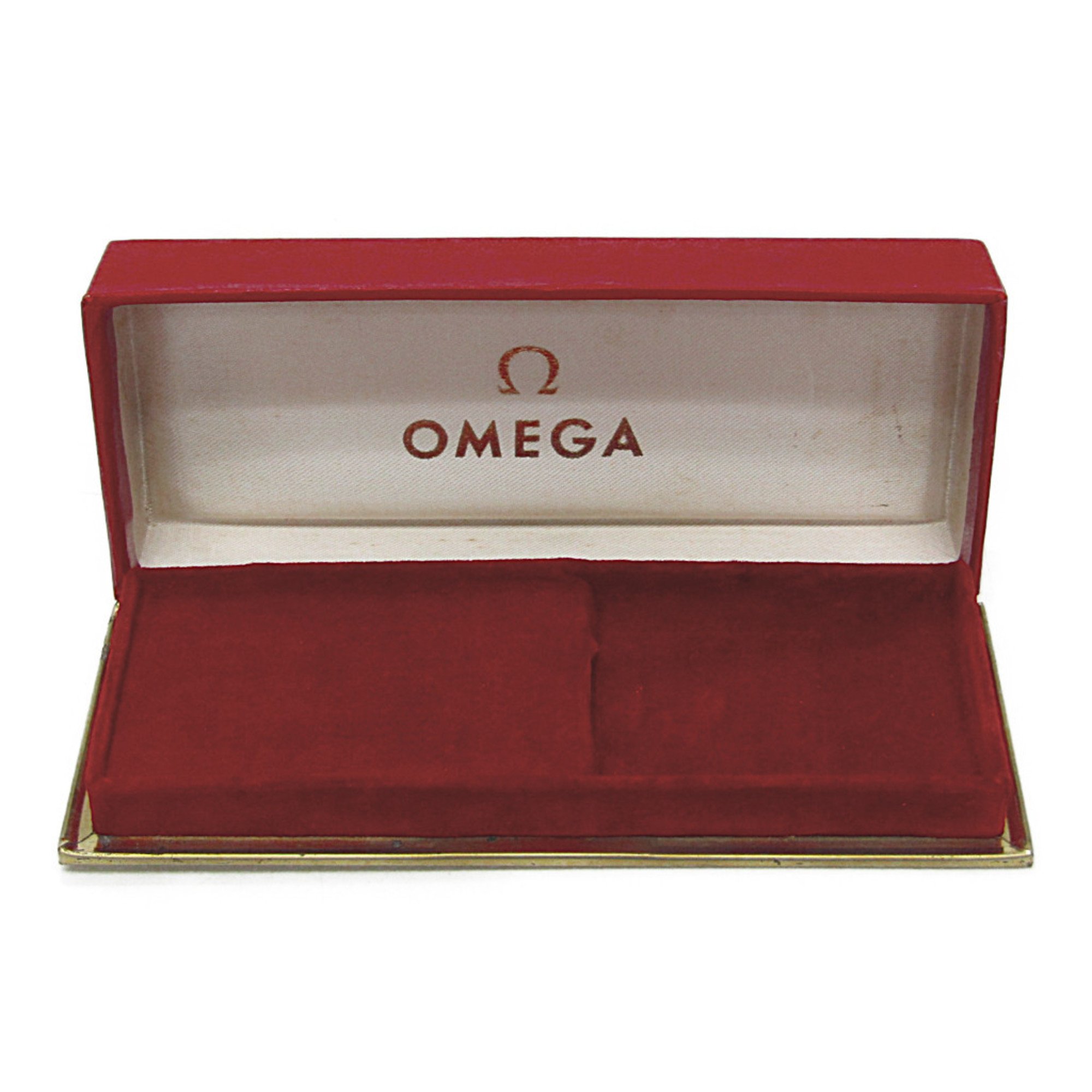 オメガ (OMEGA) デビル ゴールドプレート ステンレススチール レザー 手巻き メンズ 時計 111.0136 【中古】