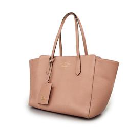 グッチ(Gucci) グッチ トートバッグ 354408 レザー ピンク ゴールド